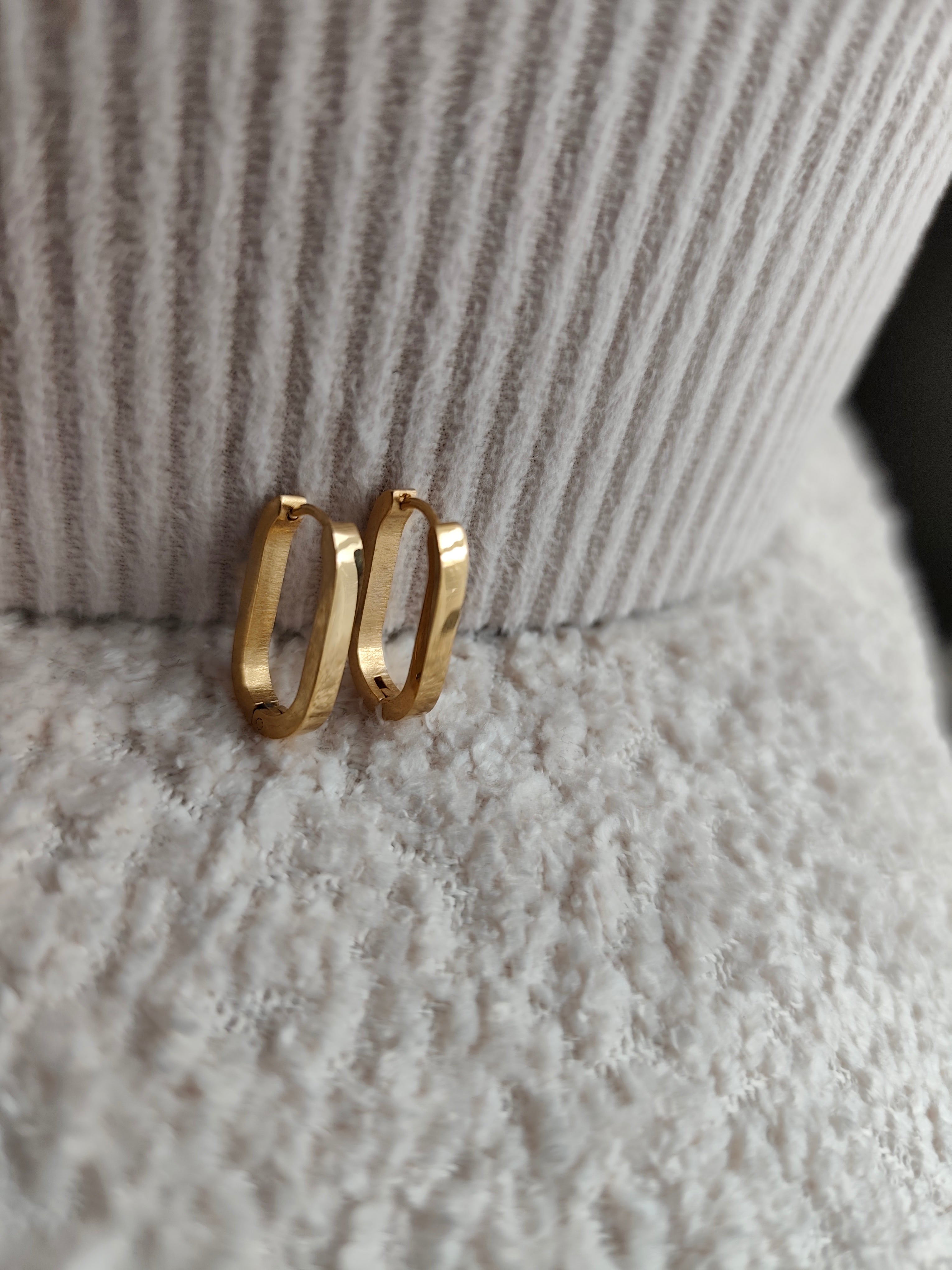 Boucle d'oreille jade