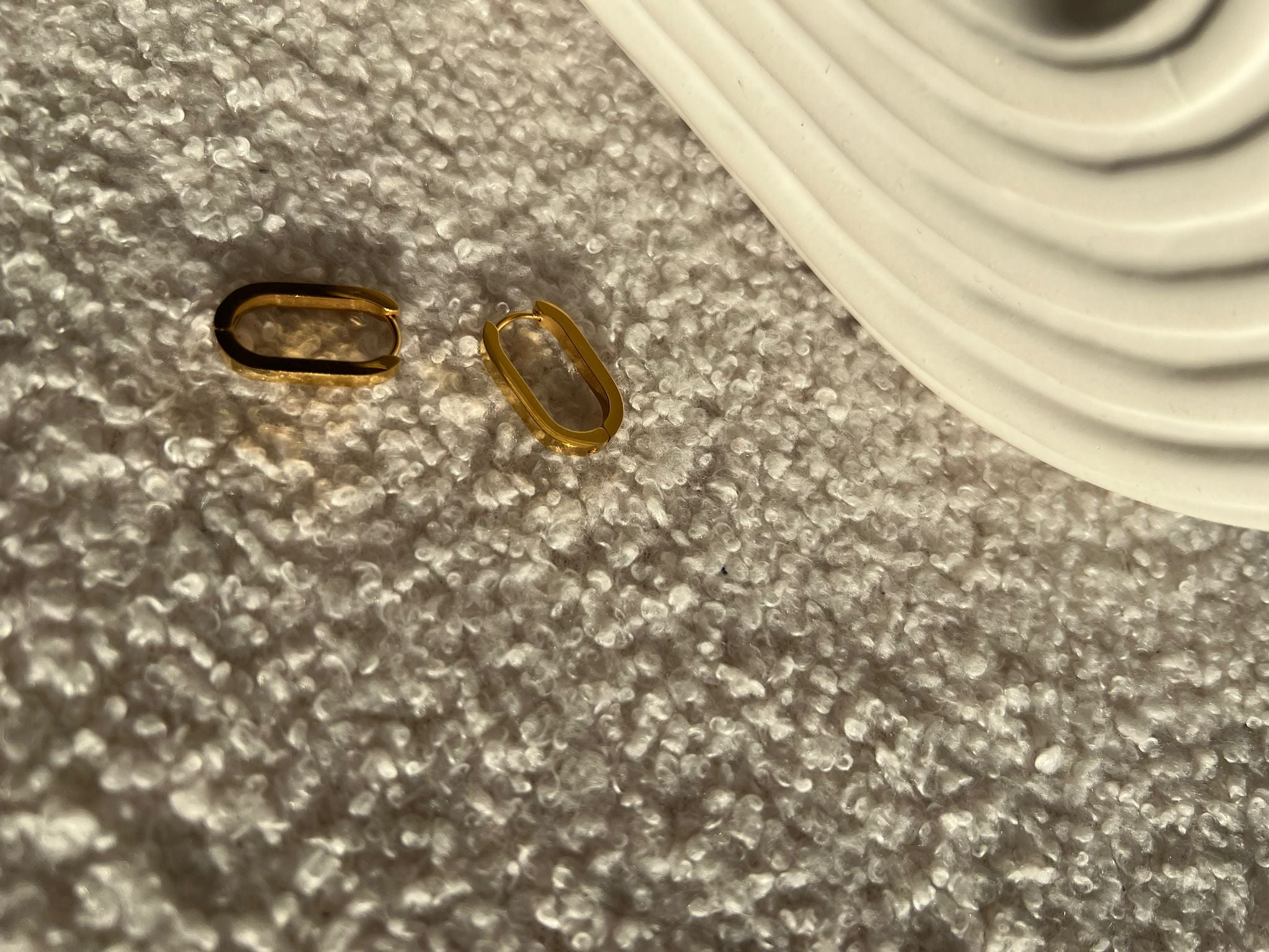 Boucle d'oreille jade