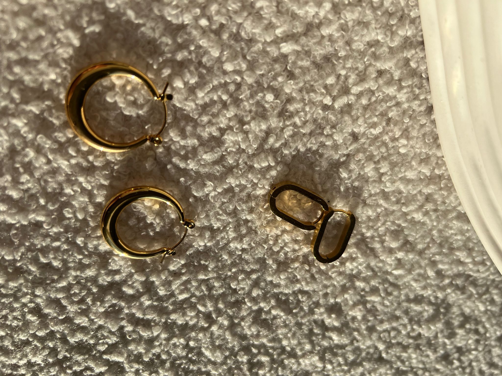 Boucle d'oreille jade